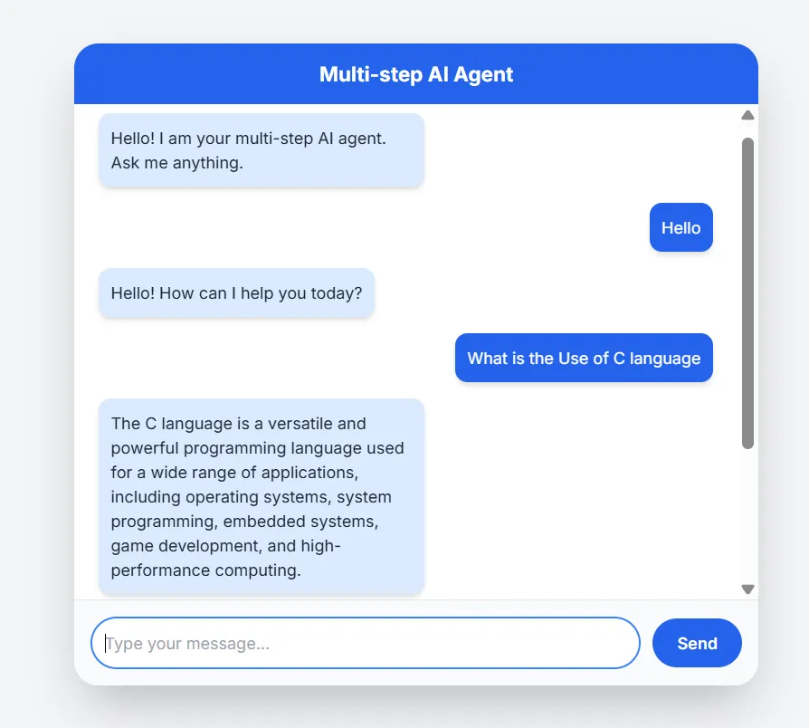 Chat Bot Application